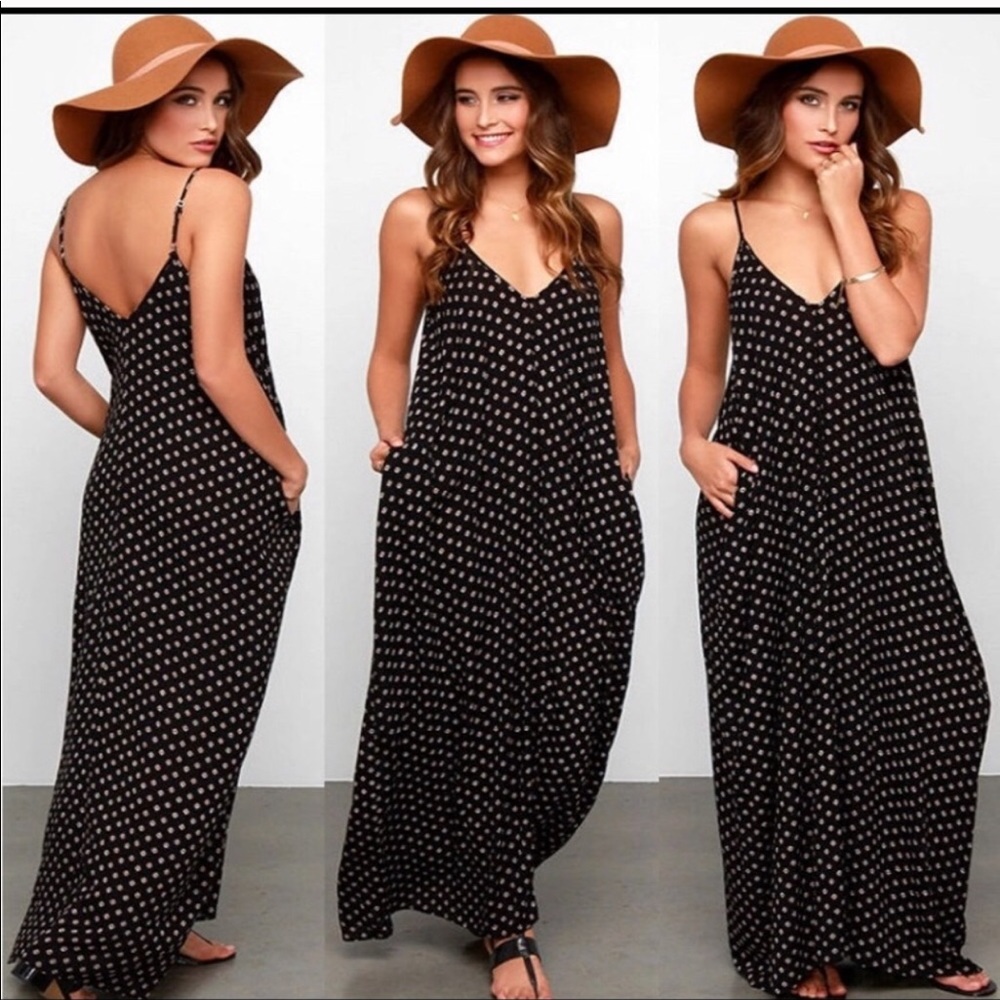 Polkadotted dress
